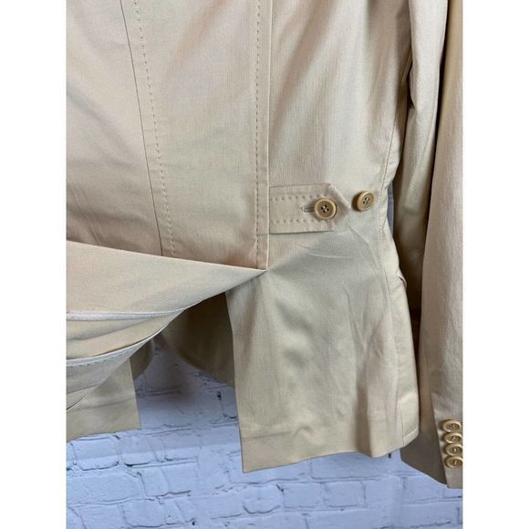 PAUL SMITH women cream ivory half-lined classic jacket skirt suit size 44 8 NWOT - Picture 12 of 16